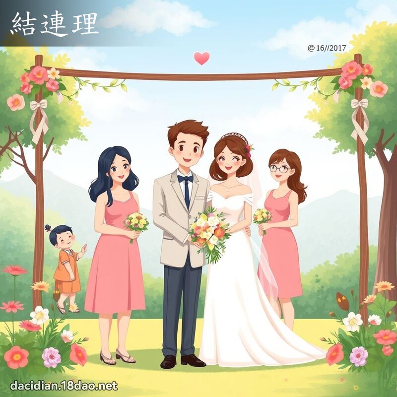 结连理 - 国语大辞典配图