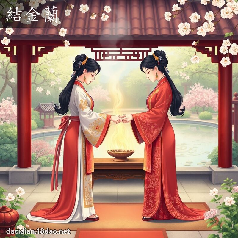 结金兰 - 国语大辞典配图