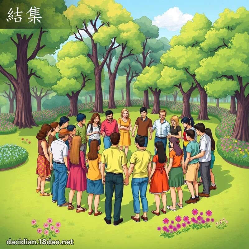 结集 - 国语大辞典配图