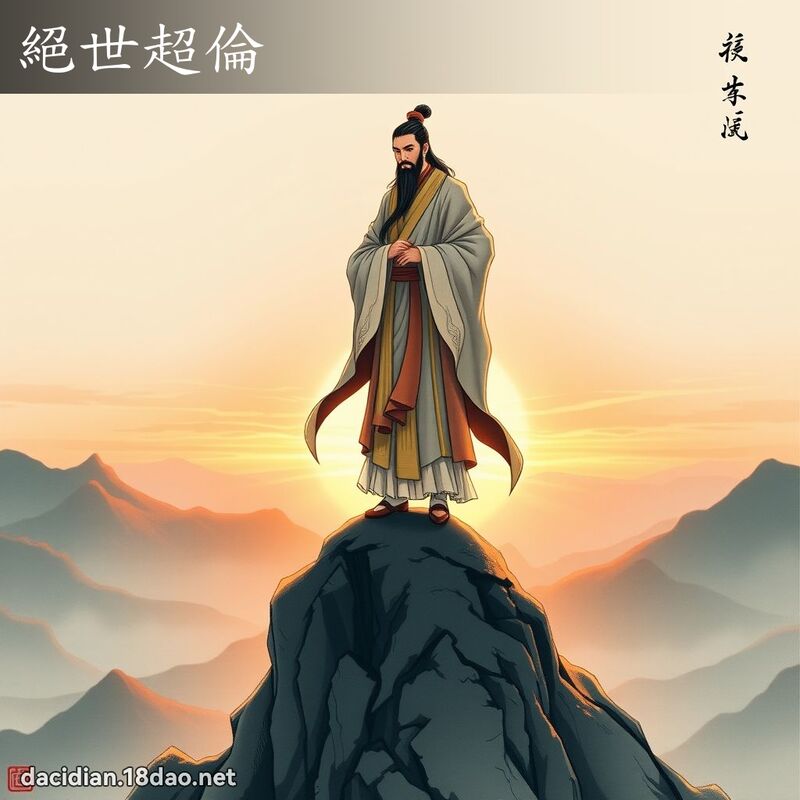 絕世超倫 - 國語大辭典配圖