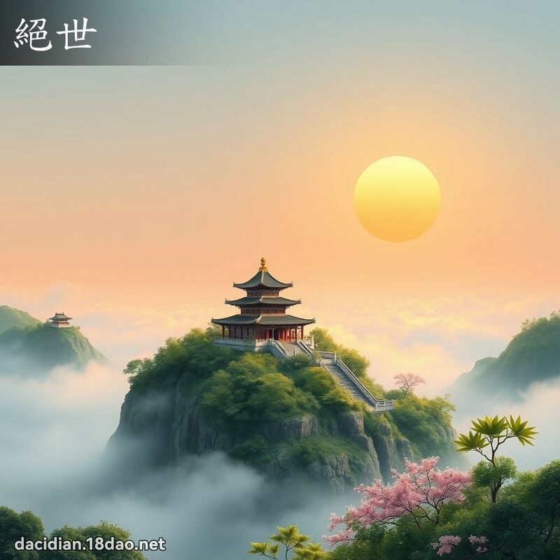 绝世 - 国语大辞典配图