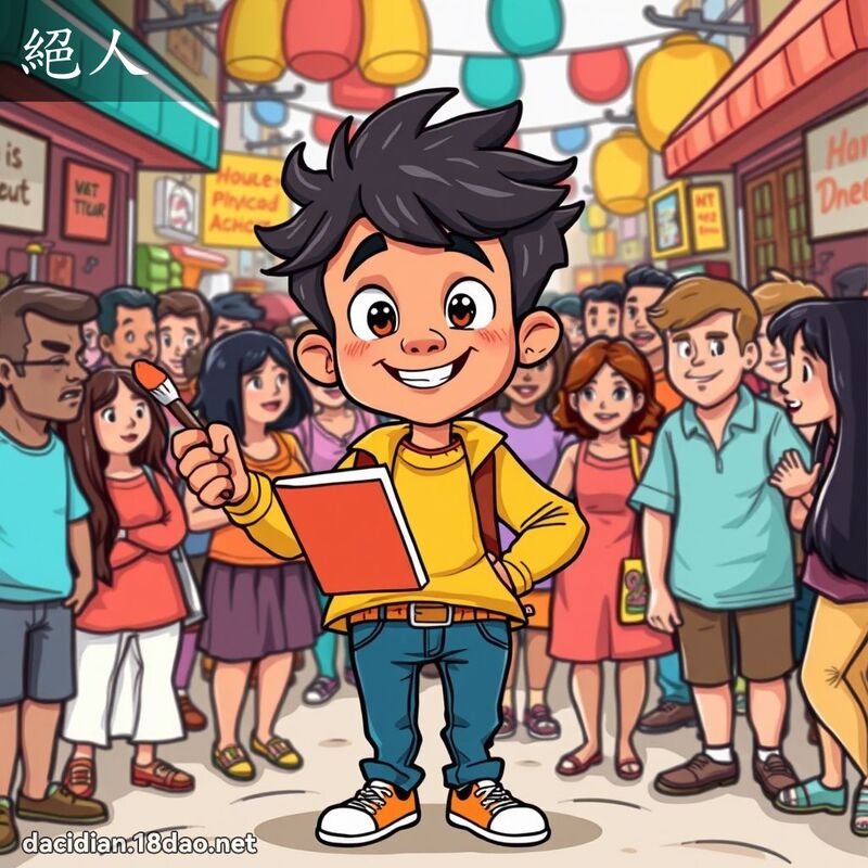 絕人 - 國語大辭典配圖