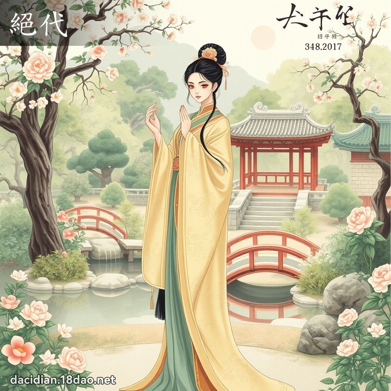 绝代 - 国语大辞典配图