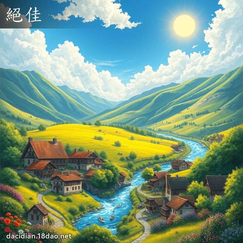 绝佳 - 国语大辞典配图