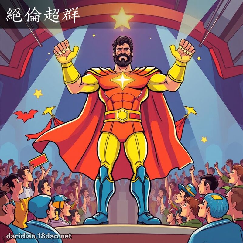 絕倫超群 - 國語大辭典配圖