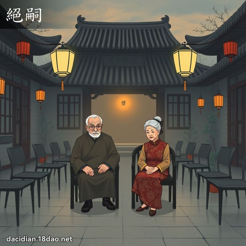 绝嗣 - 国语大辞典配图