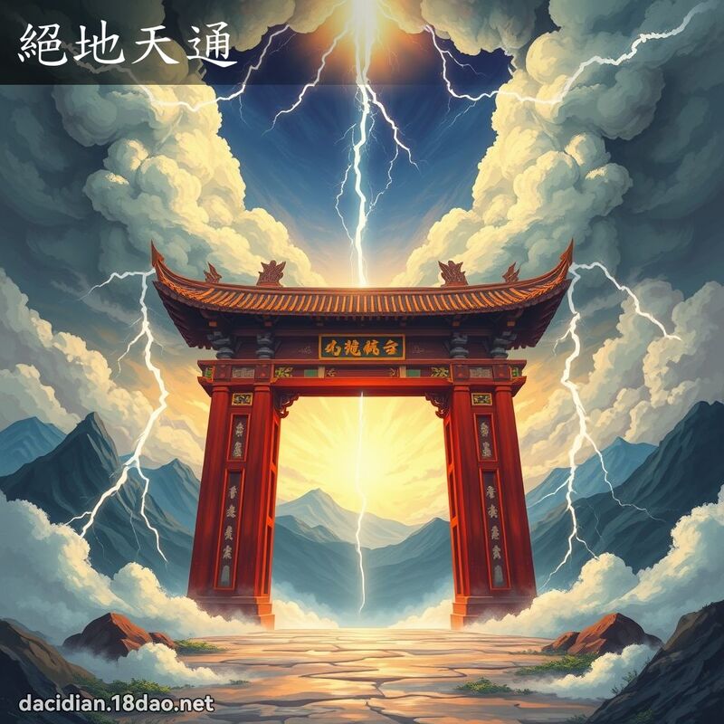 绝地天通 - 国语大辞典配图