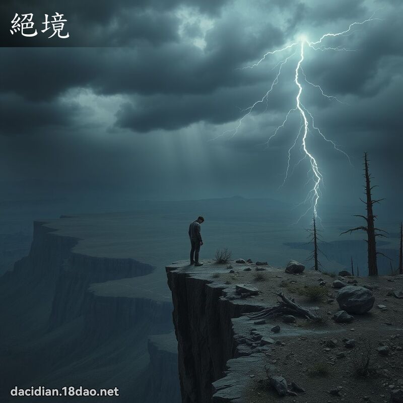 绝境 - 国语大辞典配图