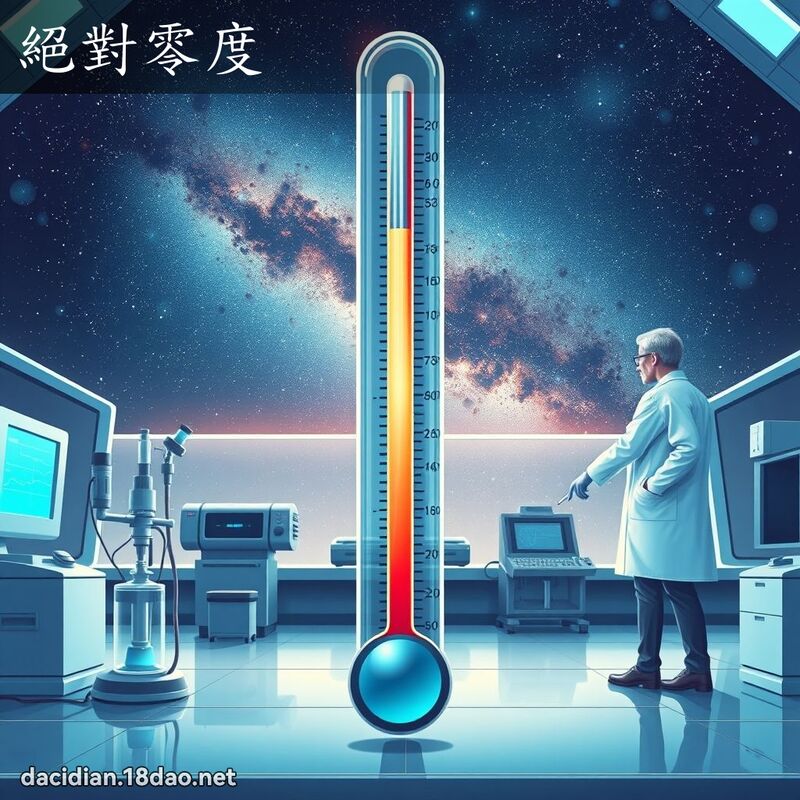 絕對零度 - 國語大辭典配圖