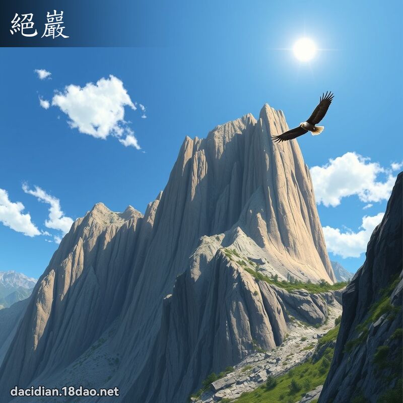 絕巖 - 國語大辭典配圖