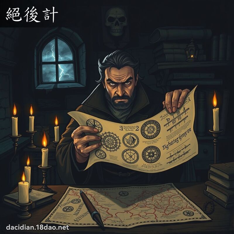 絕後計 - 國語大辭典配圖