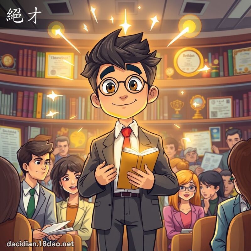 絕才 - 國語大辭典配圖