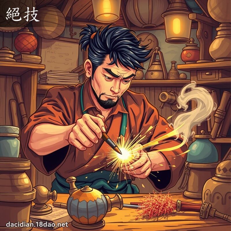 绝技 - 国语大辞典配图