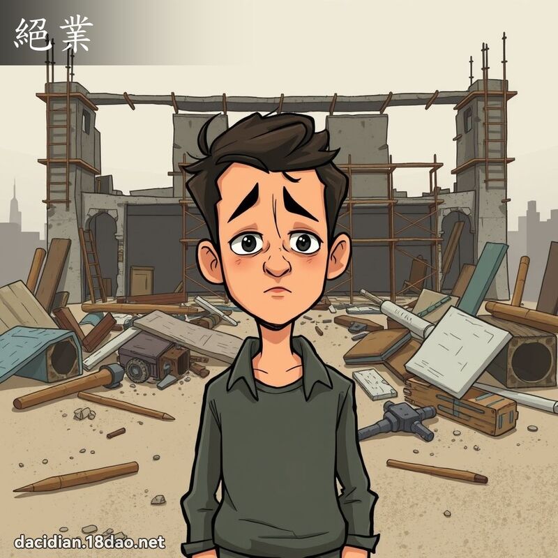 絕業 - 國語大辭典配圖
