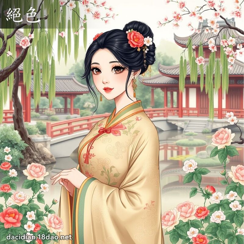 绝色 - 国语大辞典配图