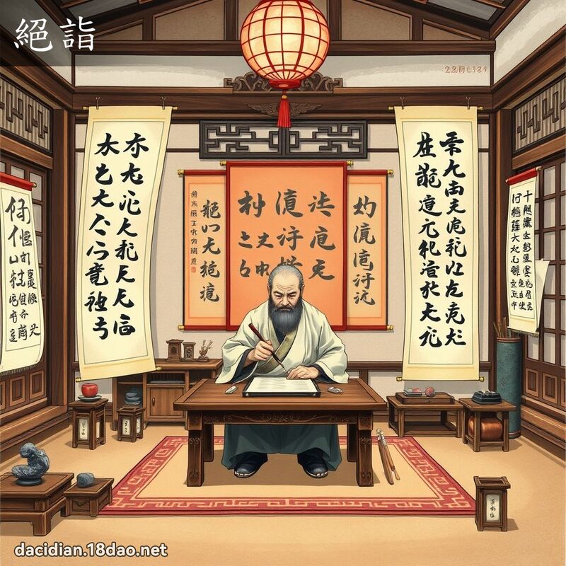 绝诣 - 国语大辞典配图