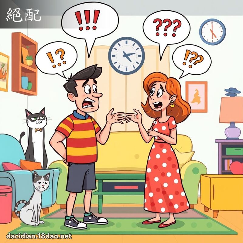 絕配 - 國語大辭典配圖