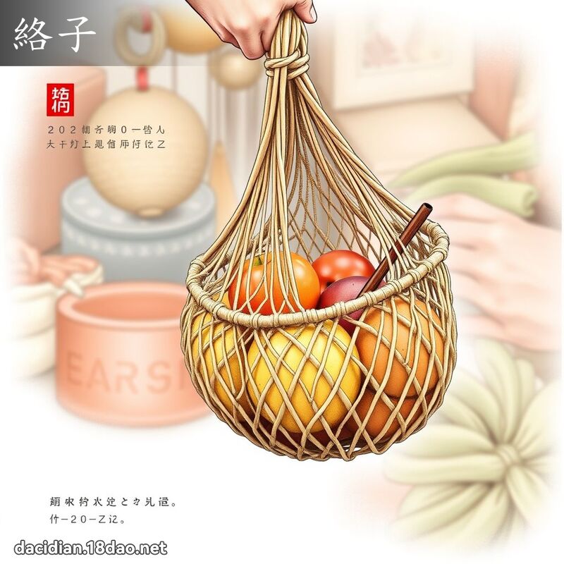 絡子 - 國語大辭典配圖