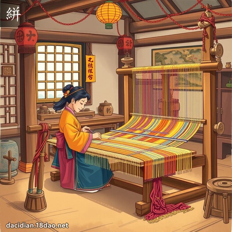 絣 - 國語大辭典配圖