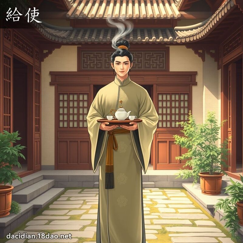 給使 - 國語大辭典配圖