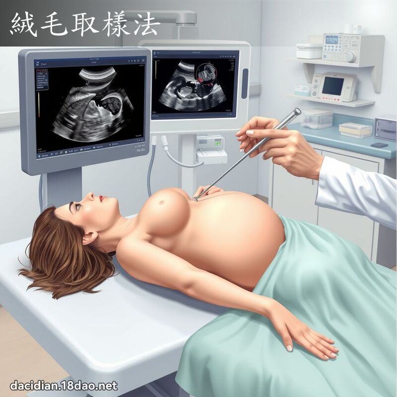 絨毛取樣法 - 國語大辭典配圖