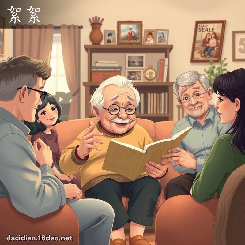 絮絮 - 國語大辭典配圖