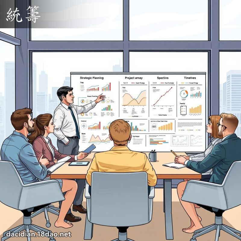统筹 - 国语大辞典配图