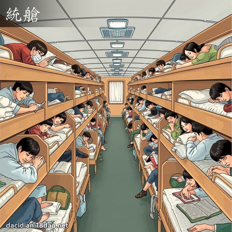 统舱 - 国语大辞典配图