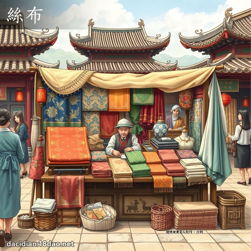 丝布 - 国语大辞典配图
