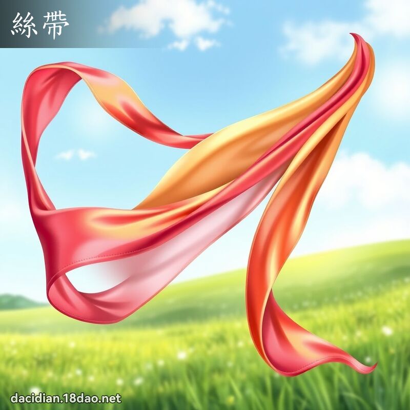 絲帶 - 國語大辭典配圖