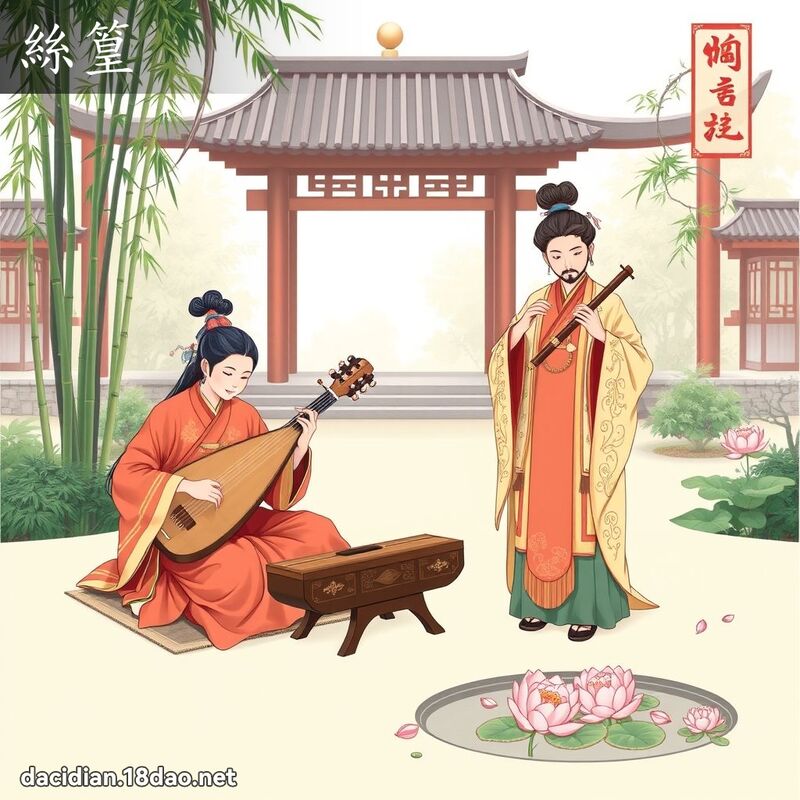 丝篁 - 国语大辞典配图