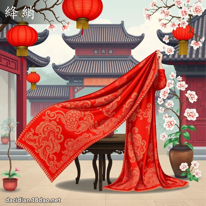絳綃 - 國語大辭典配圖