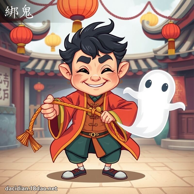 綁鬼 - 國語大辭典配圖