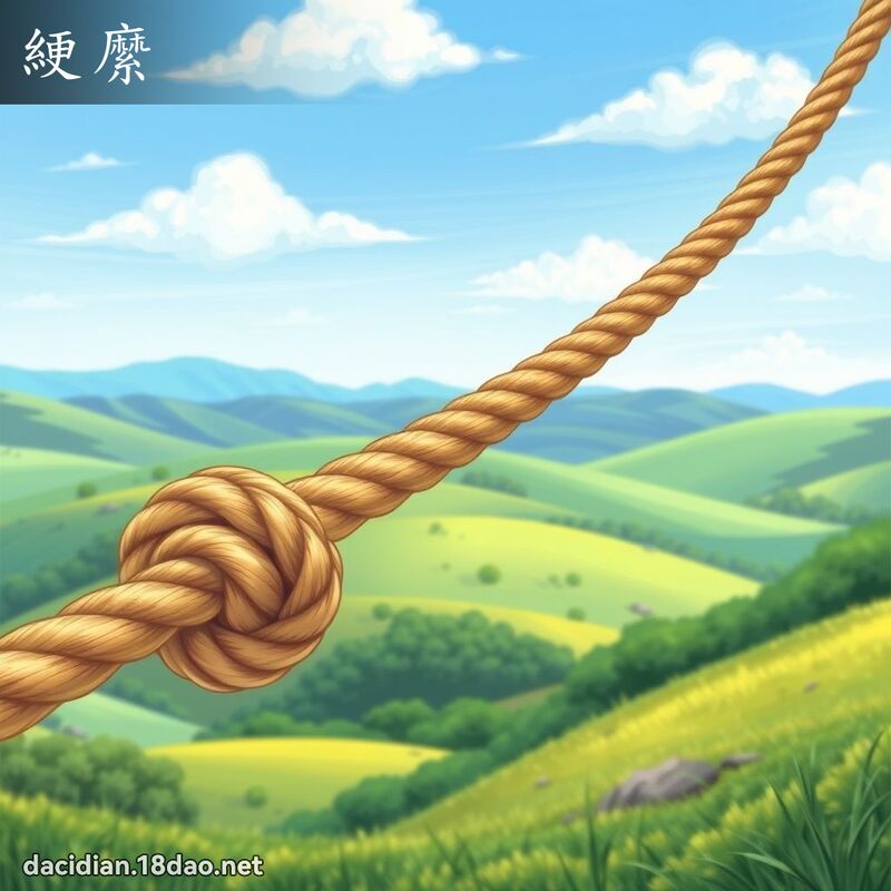 綆縻 - 國語大辭典配圖