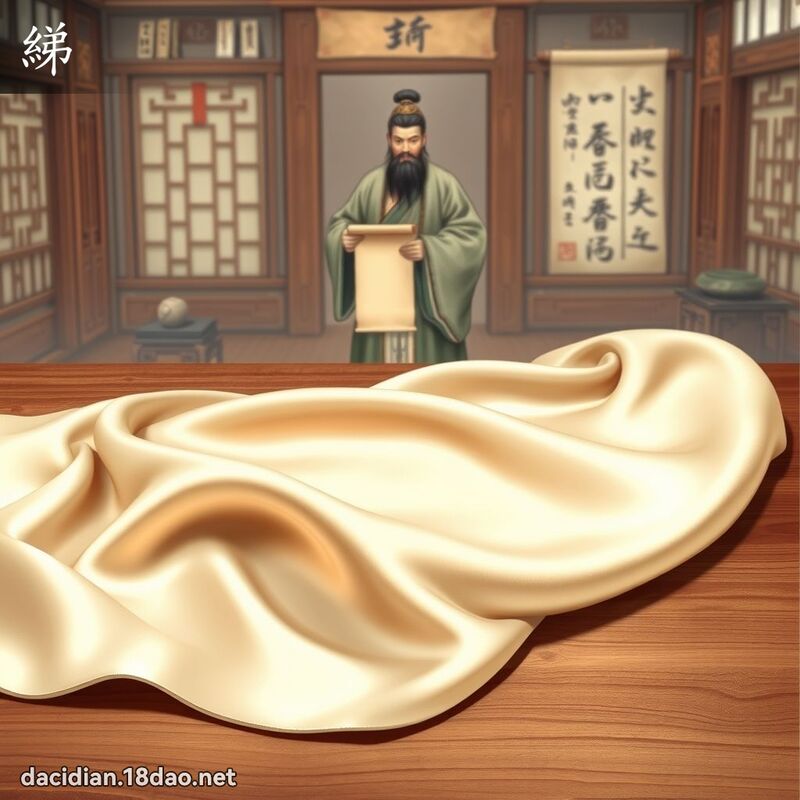 綈 - 國語大辭典配圖