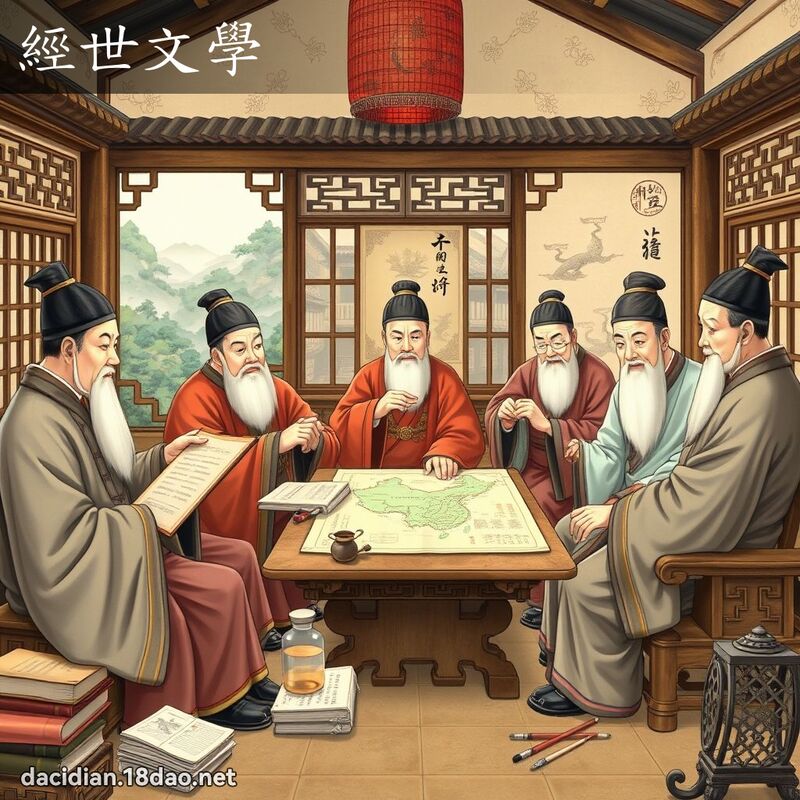 经世文学 - 国语大辞典配图