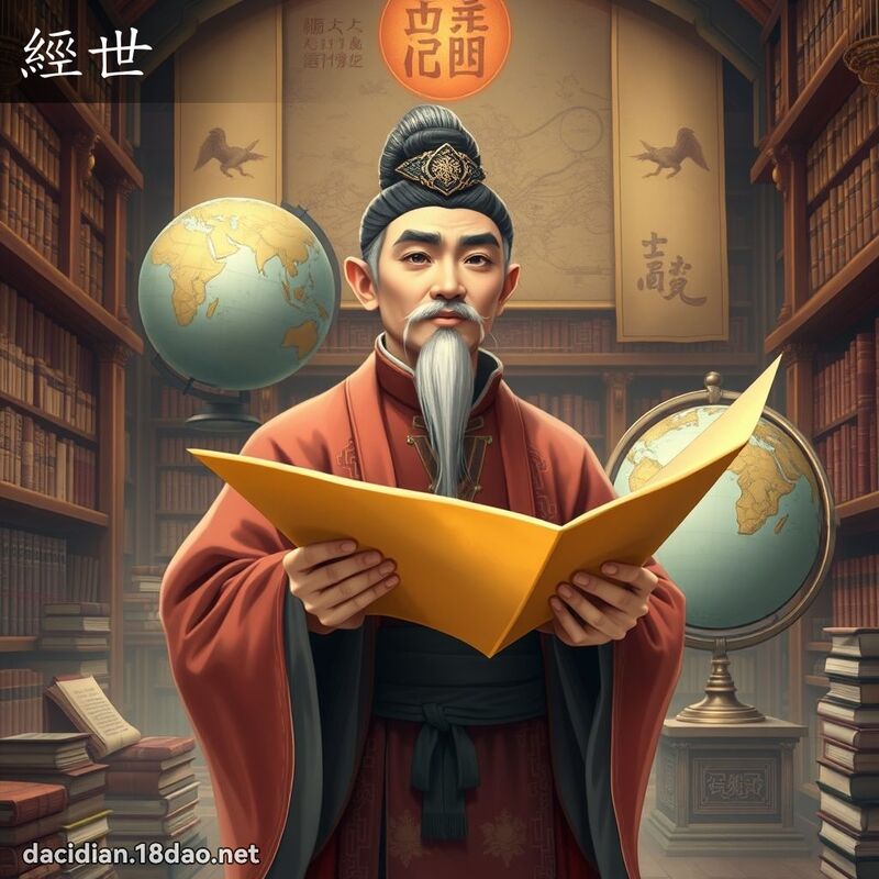 經世 - 國語大辭典配圖