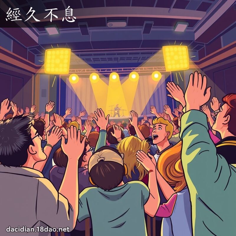 經久不息 - 國語大辭典配圖