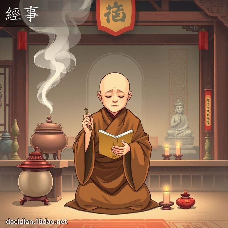 经事 - 国语大辞典配图