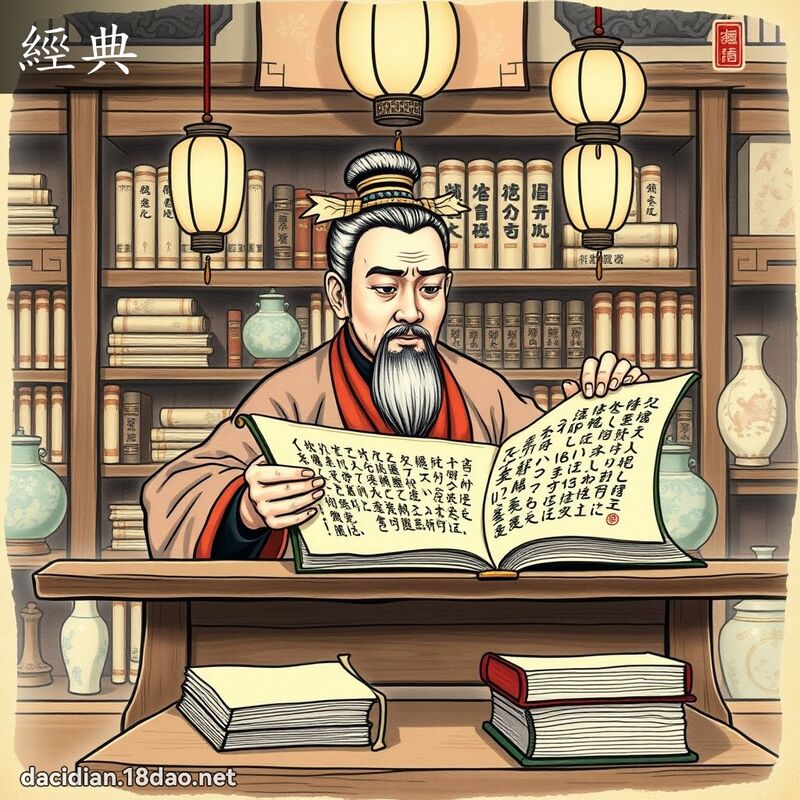 经典 - 国语大辞典配图