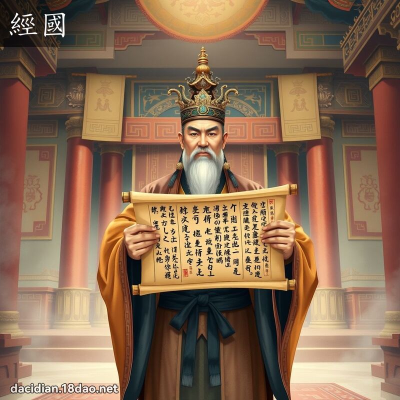 經國 - 國語大辭典配圖