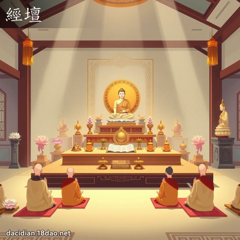 經壇 - 國語大辭典配圖