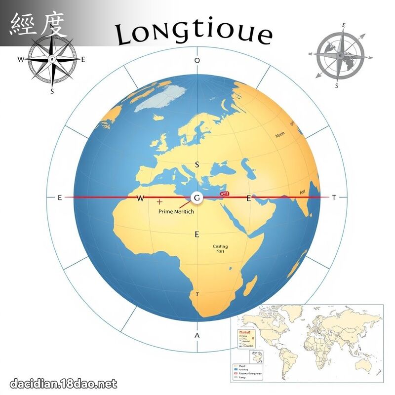 经度 - 国语大辞典配图