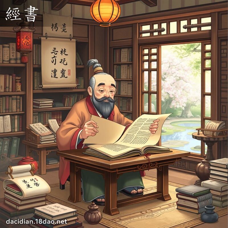 经书 - 国语大辞典配图