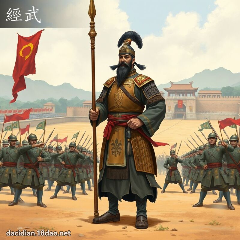 经武 - 国语大辞典配图