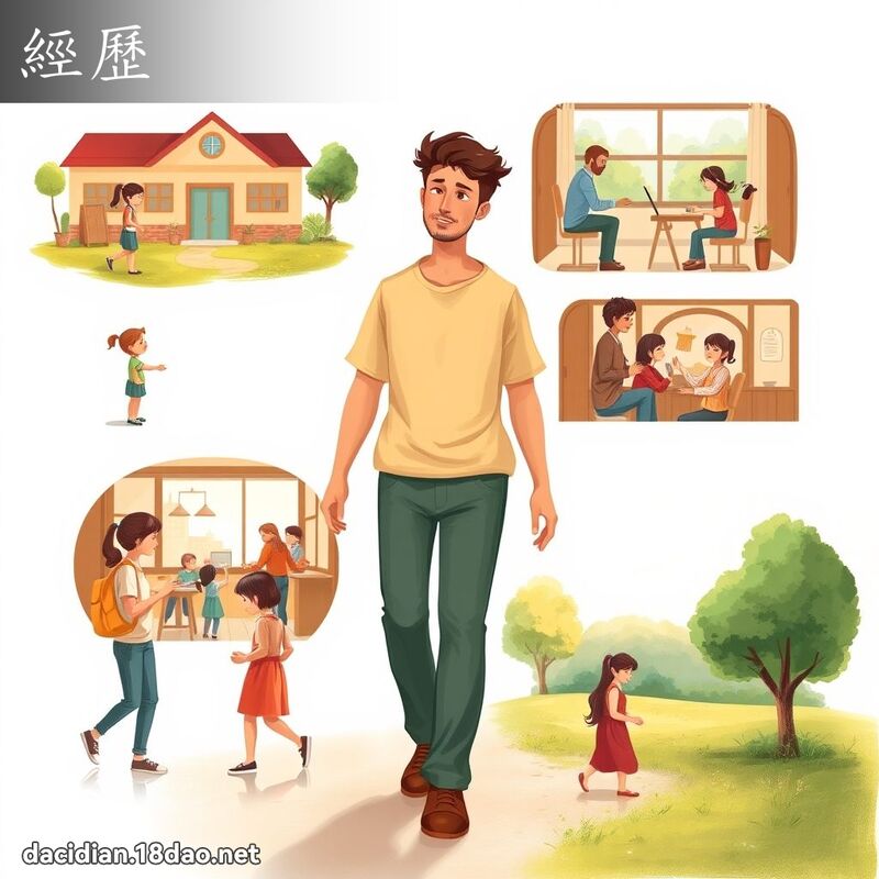 经歷 - 国语大辞典配图