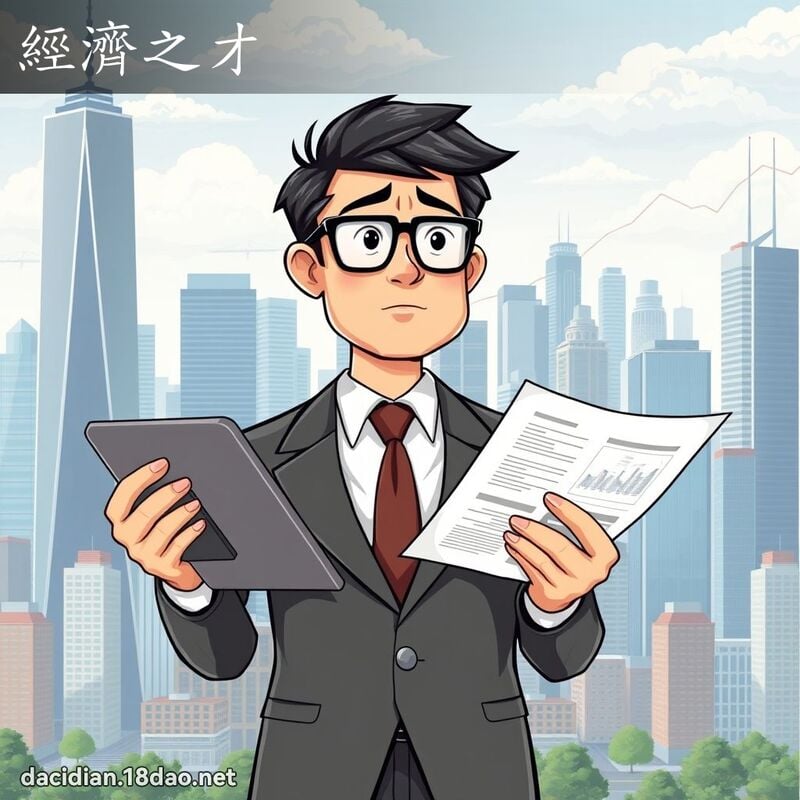 经济之才 - 国语大辞典配图