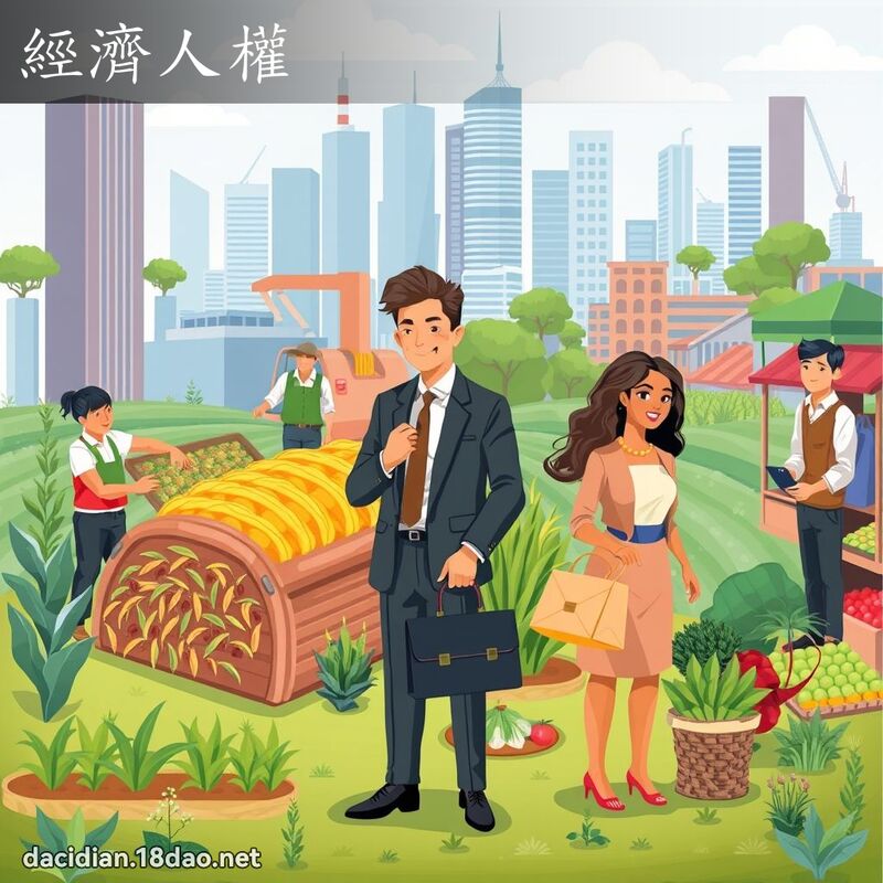 经济人权 - 国语大辞典配图