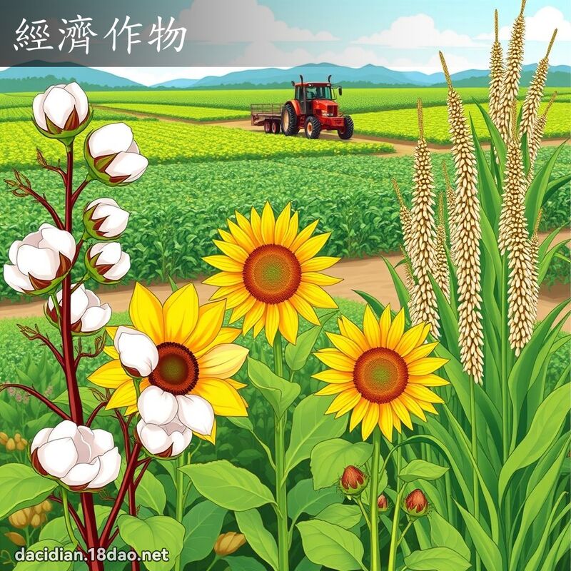 经济作物 - 国语大辞典配图