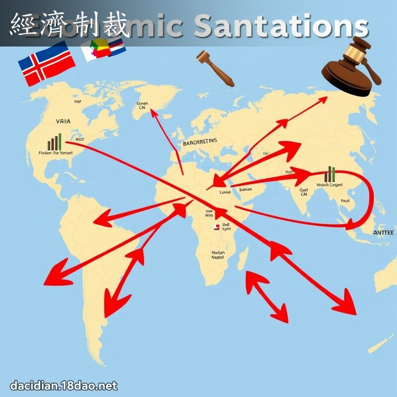 经济制裁 - 国语大辞典配图